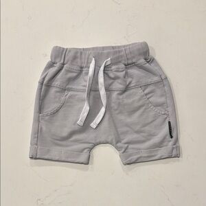 Little Bipsy Harem Short in Frost. Size 18-24M.